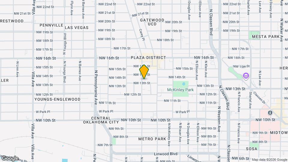 1735 NW 13th St Map and Location Details