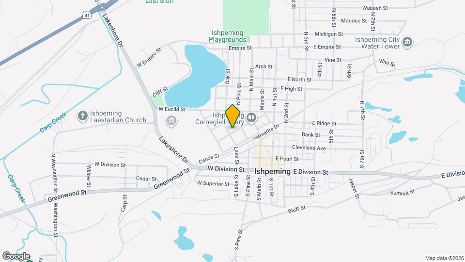 308 Lake St, Unit Apt 2 Mapa y Detalles de la Ubicación