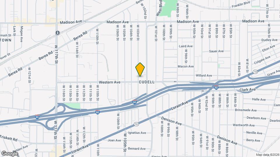 2227 W 103rd St Map and Location Details