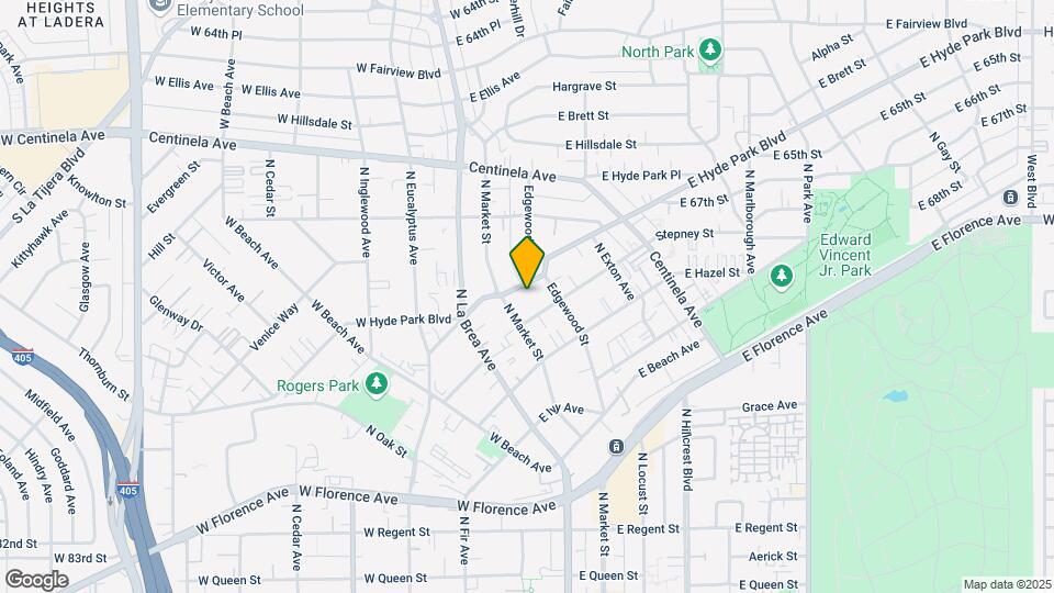 218 E Hyde Park Blvd Mapa y Detalles de la Ubicación
