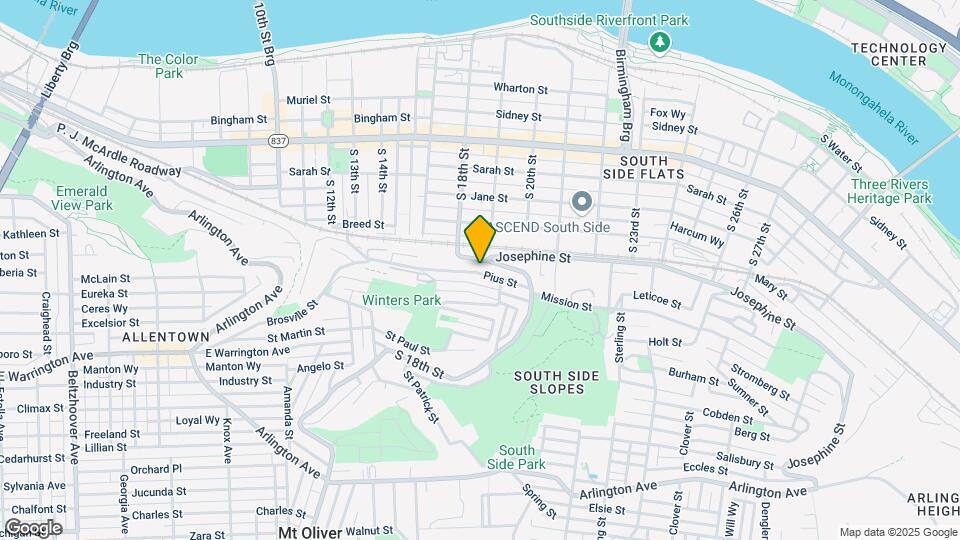 133 Pius St Map and Location Details