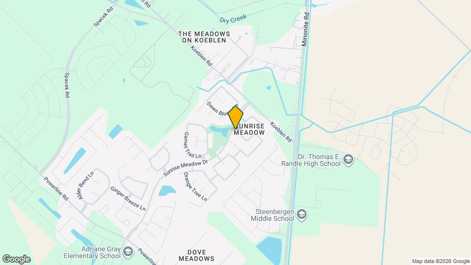 3926 Cloudbluff Ln Map and Location Details