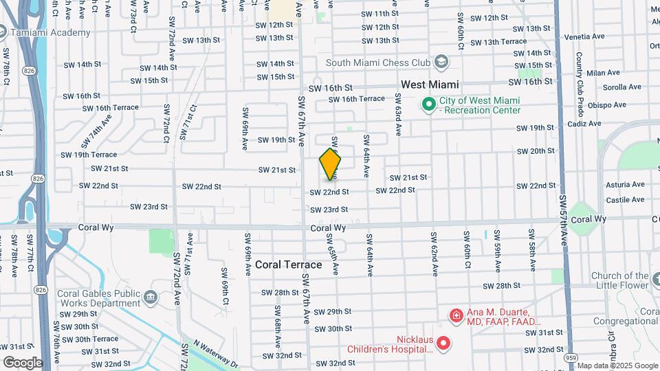 2150 SW 65th Ave Map and Location Details