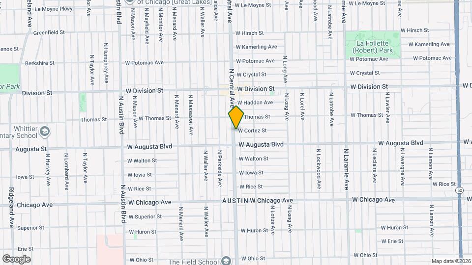 1023 N Central Ave, Unit 1 Mapa y Detalles de la Ubicación