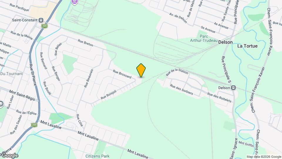 152 Boisjoli Map and Location Details