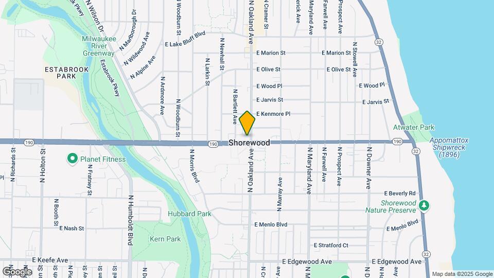 Northshore Apartments Map and Location Details