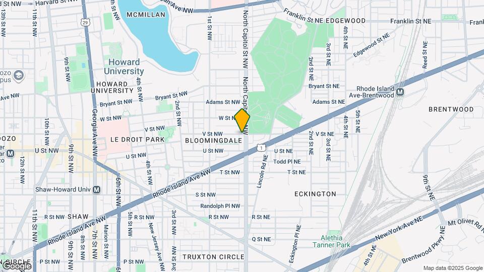 2034 N Capitol St NW Map and Location Details