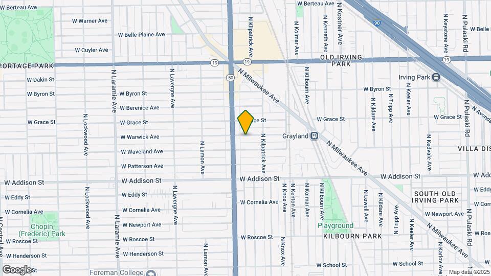 4737 W Warwick Ave Map and Location Details
