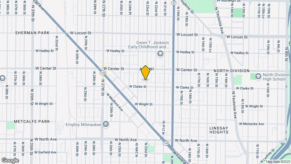 2619 N 23rd St Map and Location Details