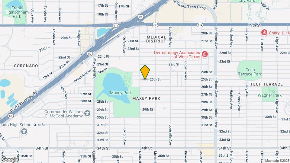 3815 25th St Map and Location Details
