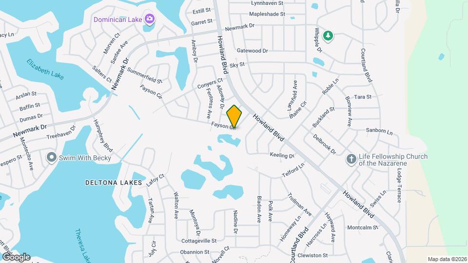 3007 Fayson Cir Map and Location Details
