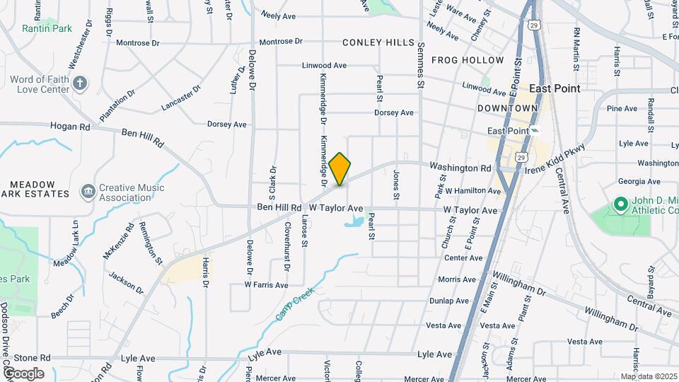 1944 Washington Rd Map and Location Details