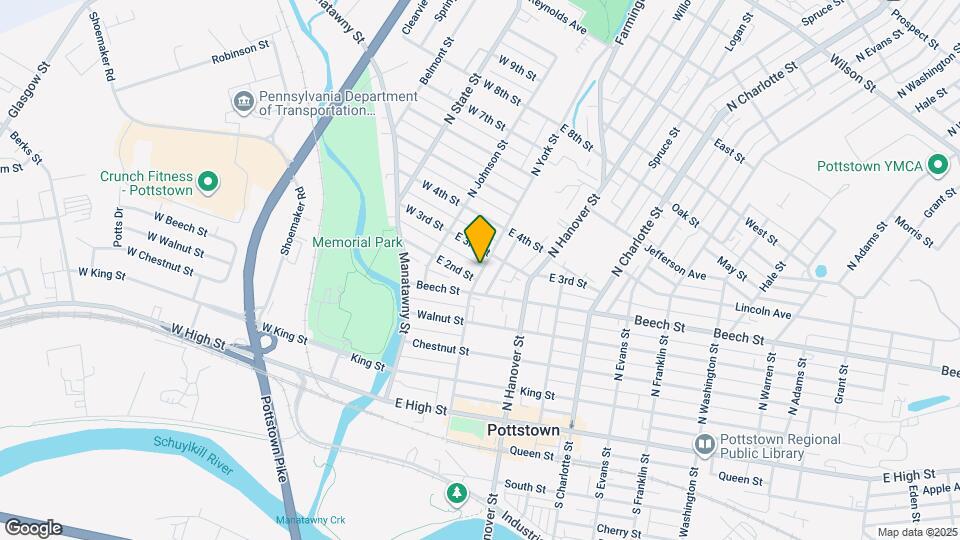 263 N York St Map and Location Details