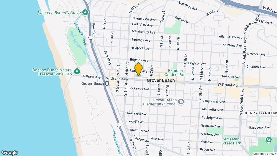 551 W Grand Ave Mapa y Detalles de la Ubicación