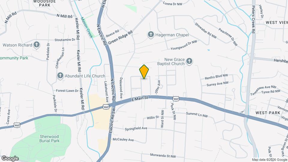 124 Bellevue Ave Map and Location Details