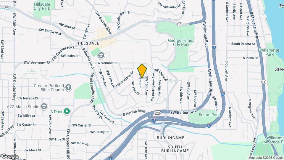 6910 SW 11th Dr Map and Location Details