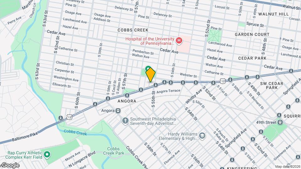 5515 Baltimore Ave Map and Location Details