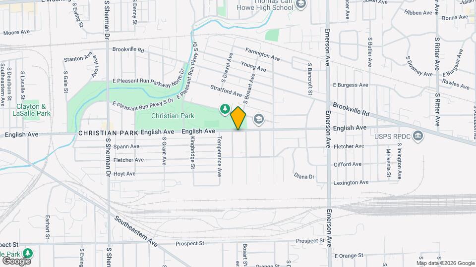 4609 English Ave, Unit Basement Map and Location Details