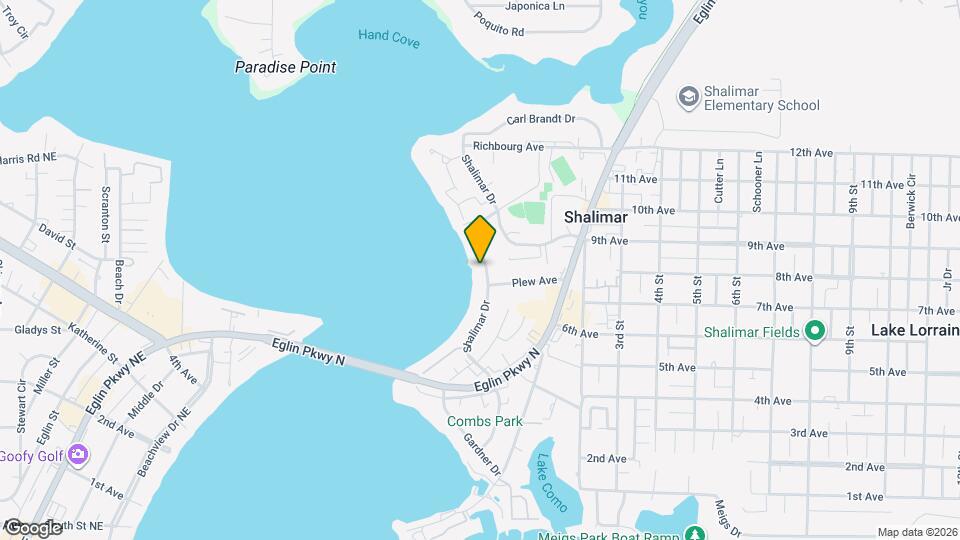 263 Shalimar Dr Map and Location Details