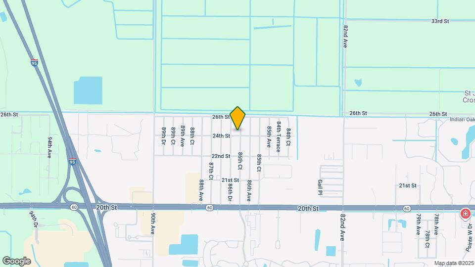8636 24th St Map and Location Details