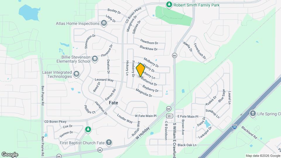 440 Butternut Dr Mapa y Detalles de la Ubicación