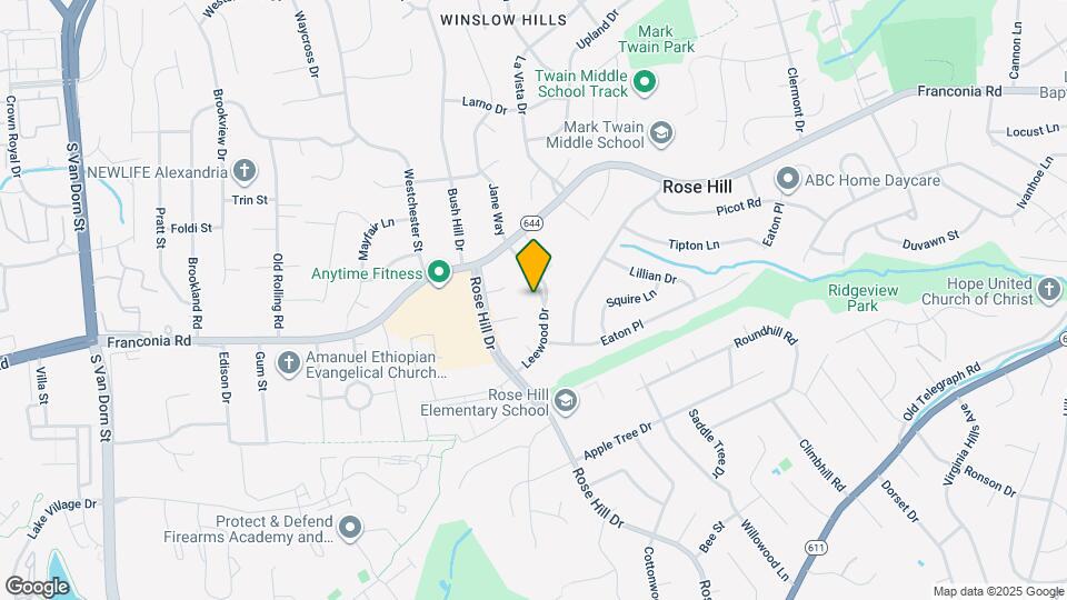 6100 Leewood Dr Map and Location Details