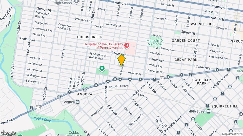 5400 Catharine St Map and Location Details