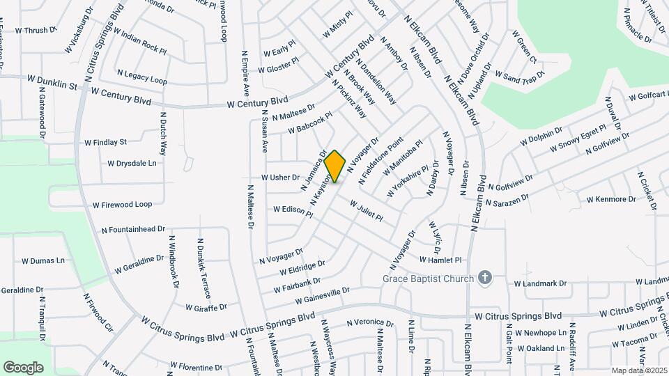 8145 N Voyager Dr Map and Location Details
