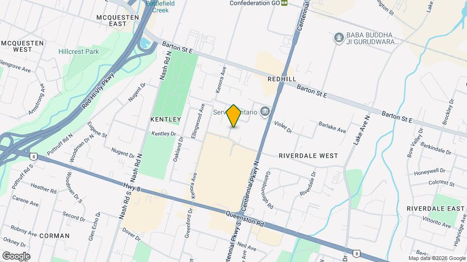 10 Fairington Crescent Map and Location Details