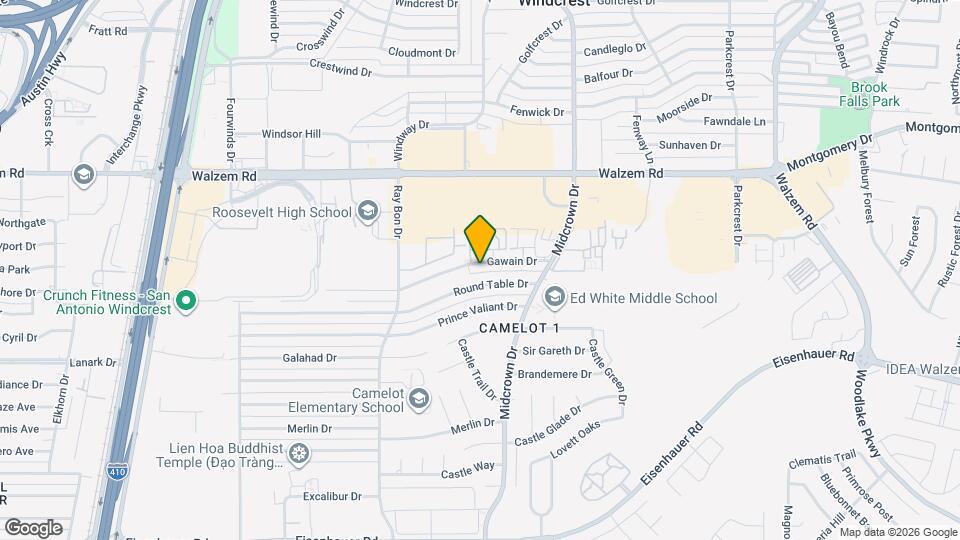 5308 Gawain Dr Map and Location Details