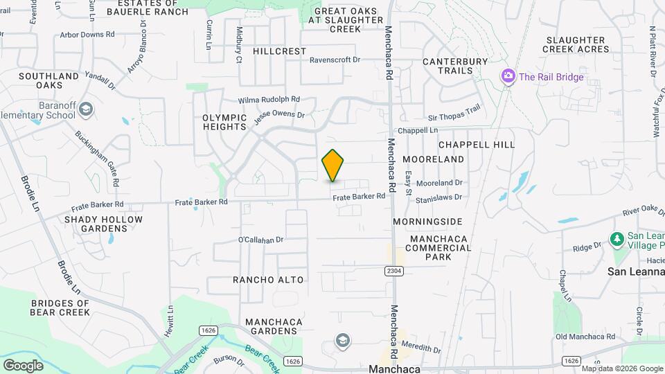 1612 Airedale Rd Map and Location Details