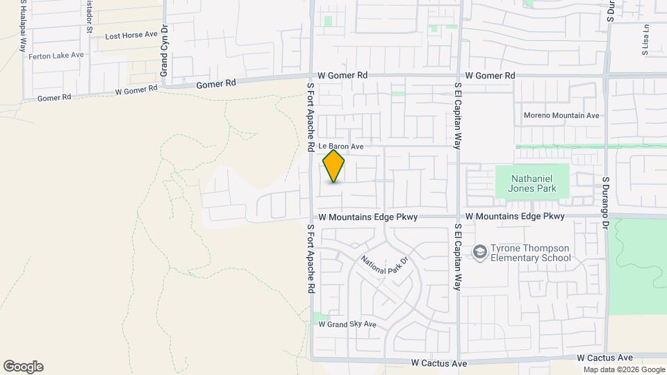 9329 W Tonkawa Ave Map and Location Details
