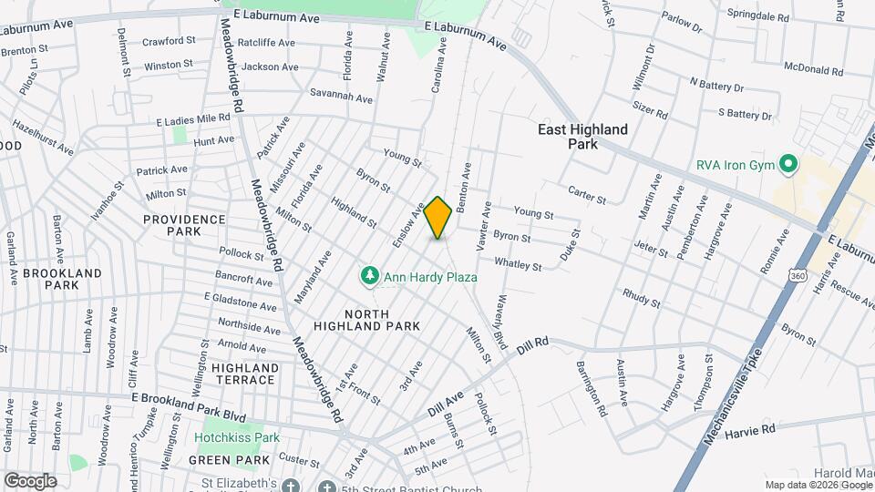 3511 1st Ave Map and Location Details