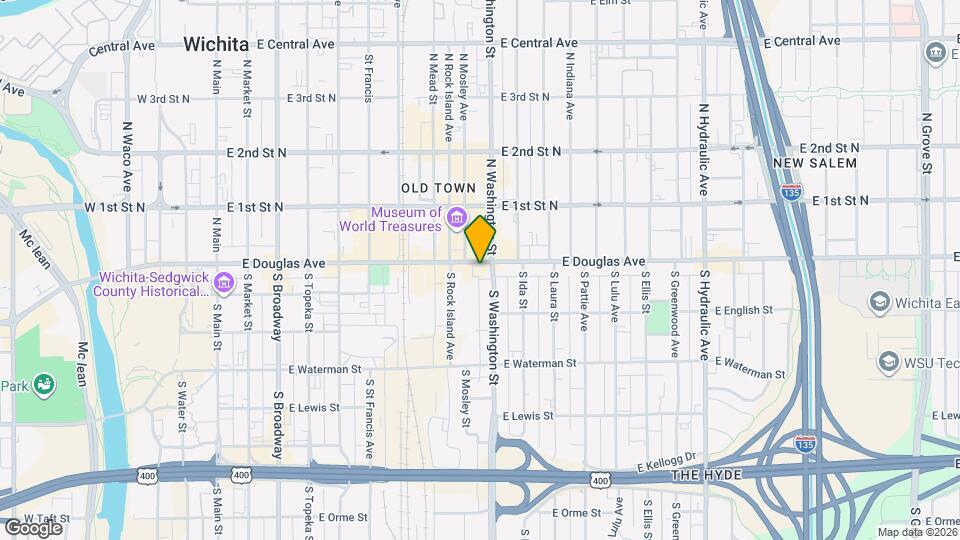 917 E Douglas Ave, Unit C Map and Location Details
