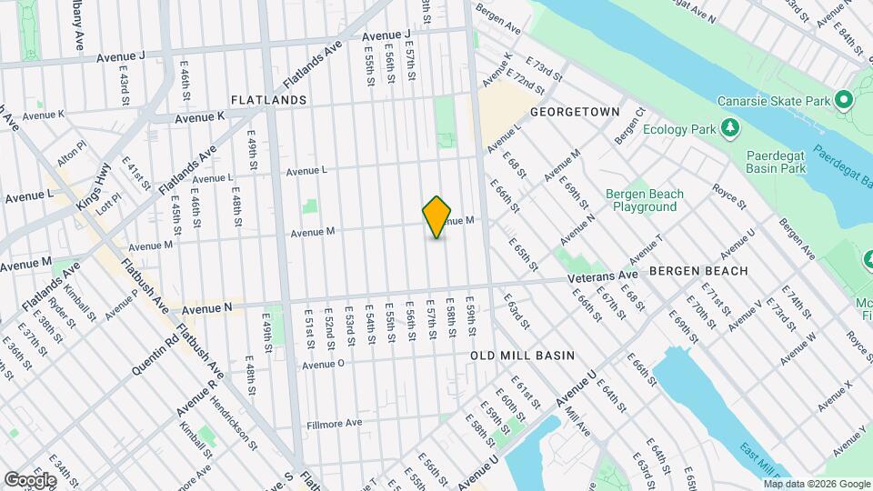 1366 E 58th St, Unit Unit #3 Mapa y Detalles de la Ubicación