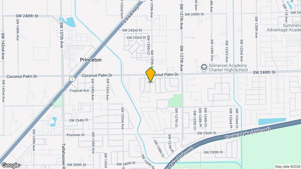 24949 SW 129th Ct Map and Location Details