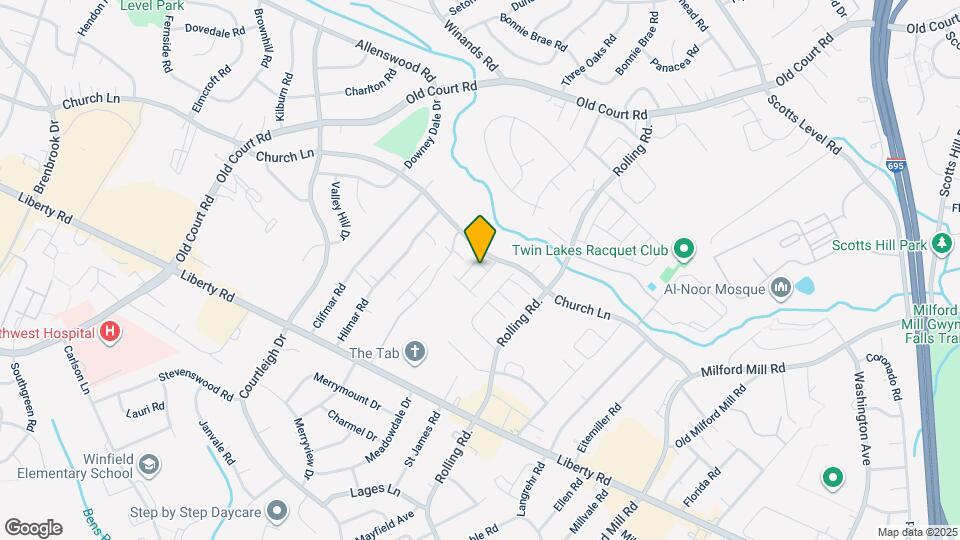 8328 Western Winds Dr Map and Location Details