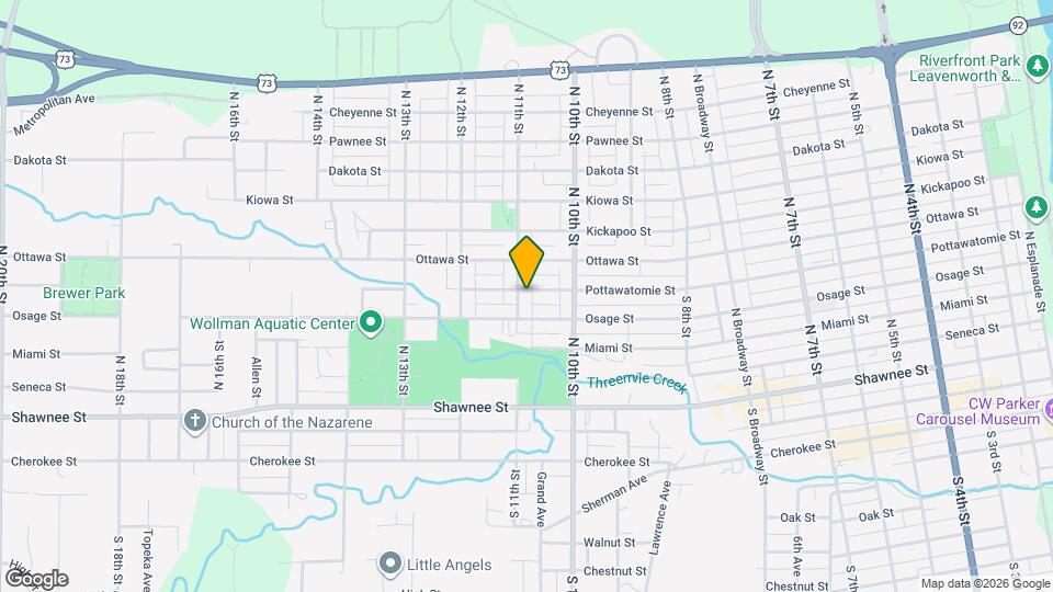 416 N 11th St Mapa y Detalles de la Ubicación