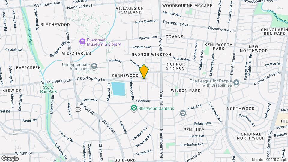 4500 Eastway Ct Map and Location Details