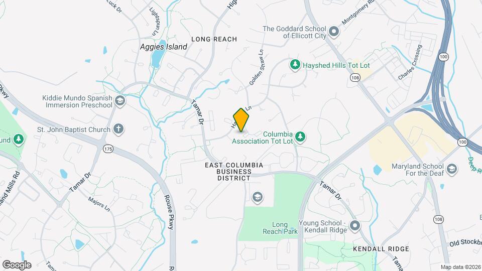 8709 Hayshed Ln Map and Location Details