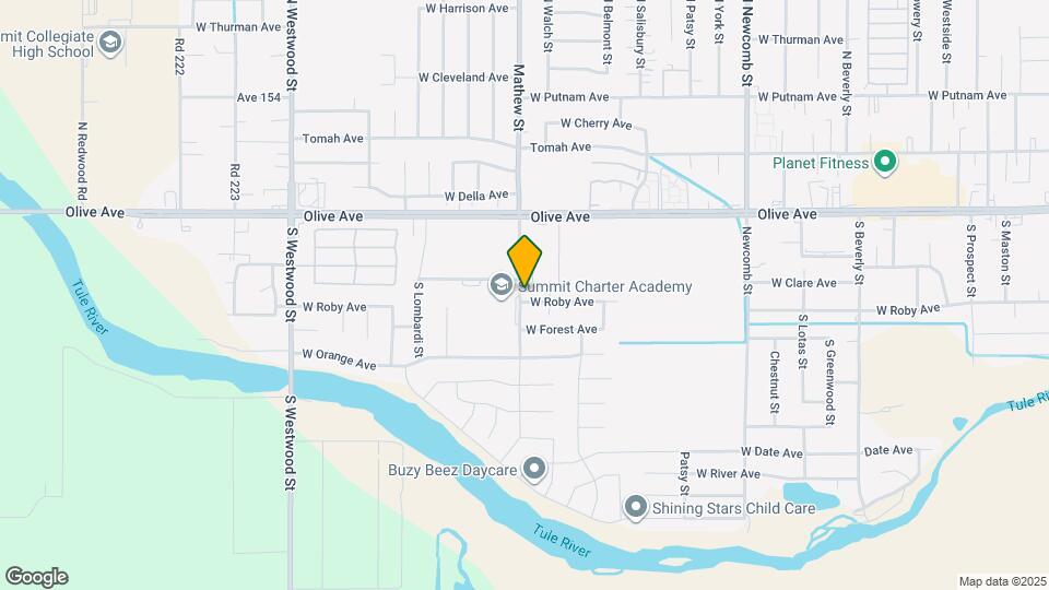 1986 W Roby Ave Map and Location Details