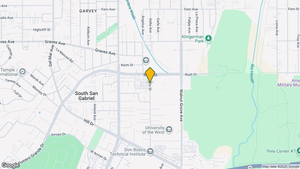 3858 Delta St Mapa y Detalles de la Ubicación