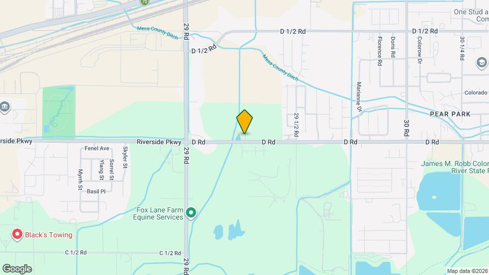 2926 D Rd Map and Location Details