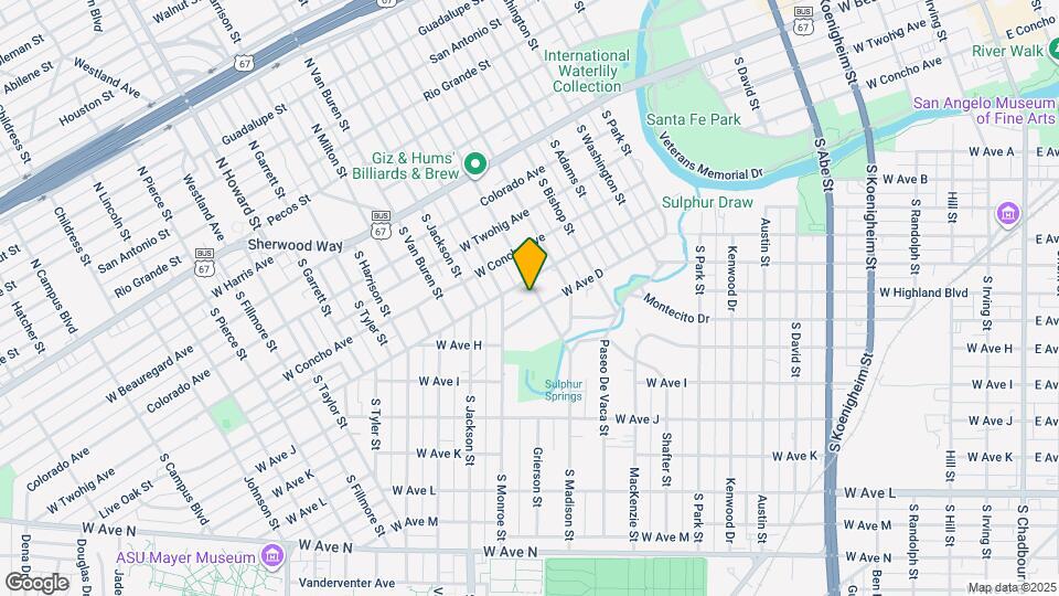 515 S Madison St Map and Location Details