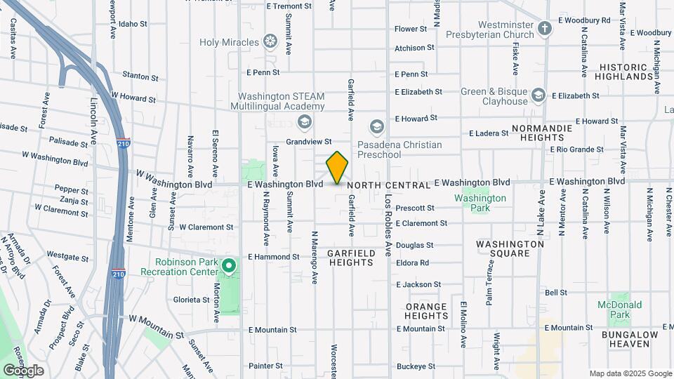 1305 Garfield Ave Map and Location Details