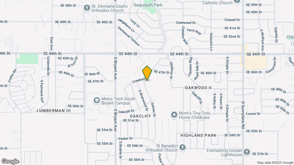 4904 Gaines St Map and Location Details