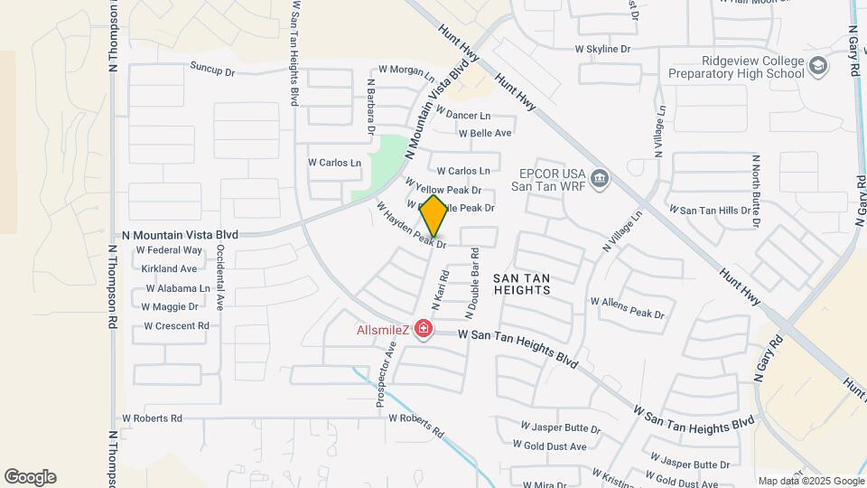 2169 N Madison Way Dr Map and Location Details