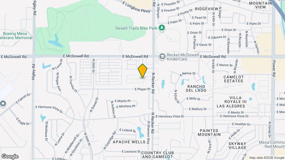 2630 N Salem Map and Location Details