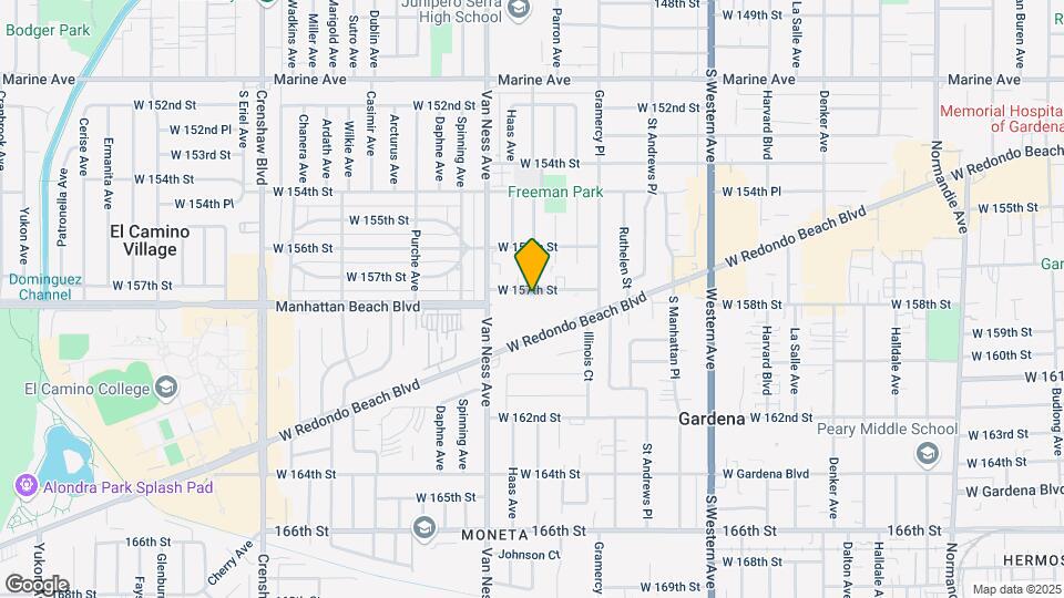 2108 W 157th St Map and Location Details