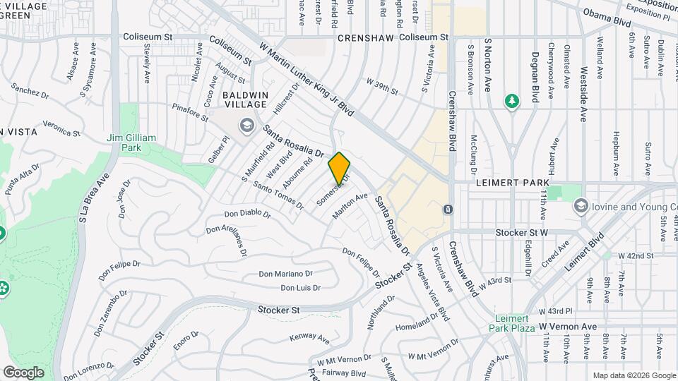4134 1/4 Somerset Dr Map and Location Details